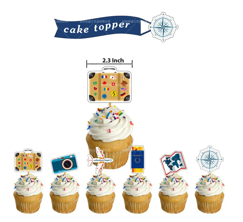 Let the Adventure Begin / Retirement decoration package - Preppy Kids (Grand Bazaar)