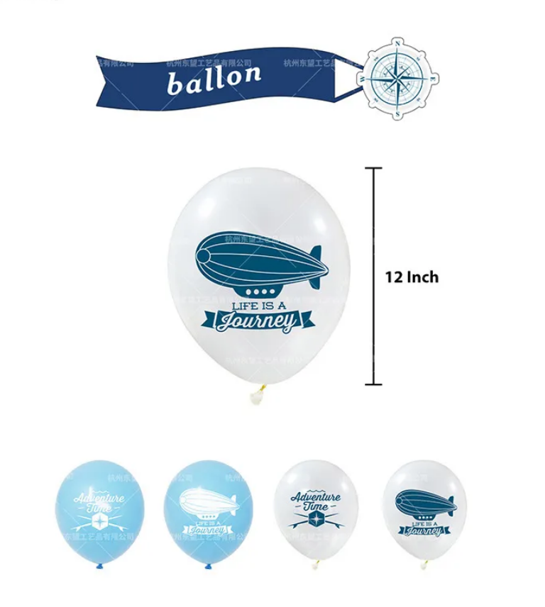 Let the Adventure Begin / Retirement decoration package - Preppy Kids (Grand Bazaar)