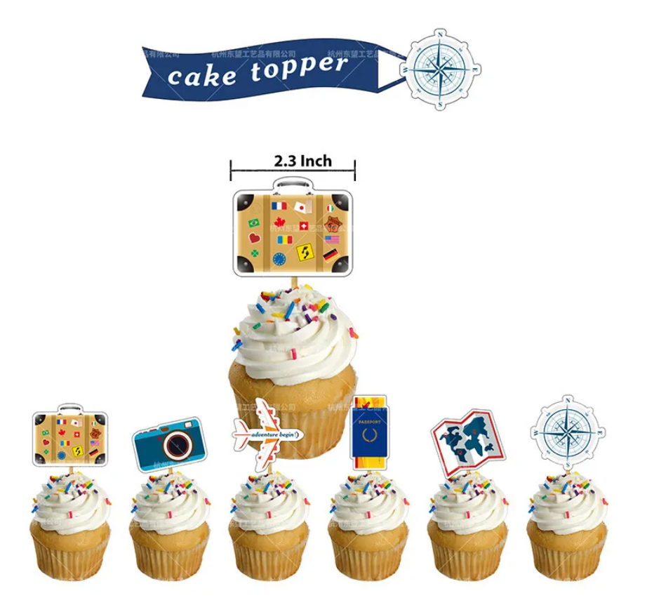 Let the Adventure Begin / Retirement decoration package - Preppy Kids (Grand Bazaar)