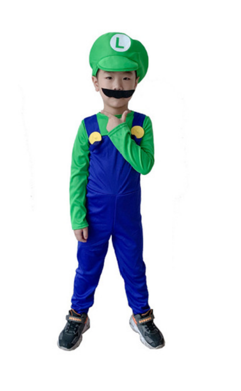 Luigi Kids Costume - Preppy Kids (Grand Bazaar)