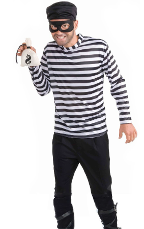 Adult Prisoner Halloween Cosplay Costume