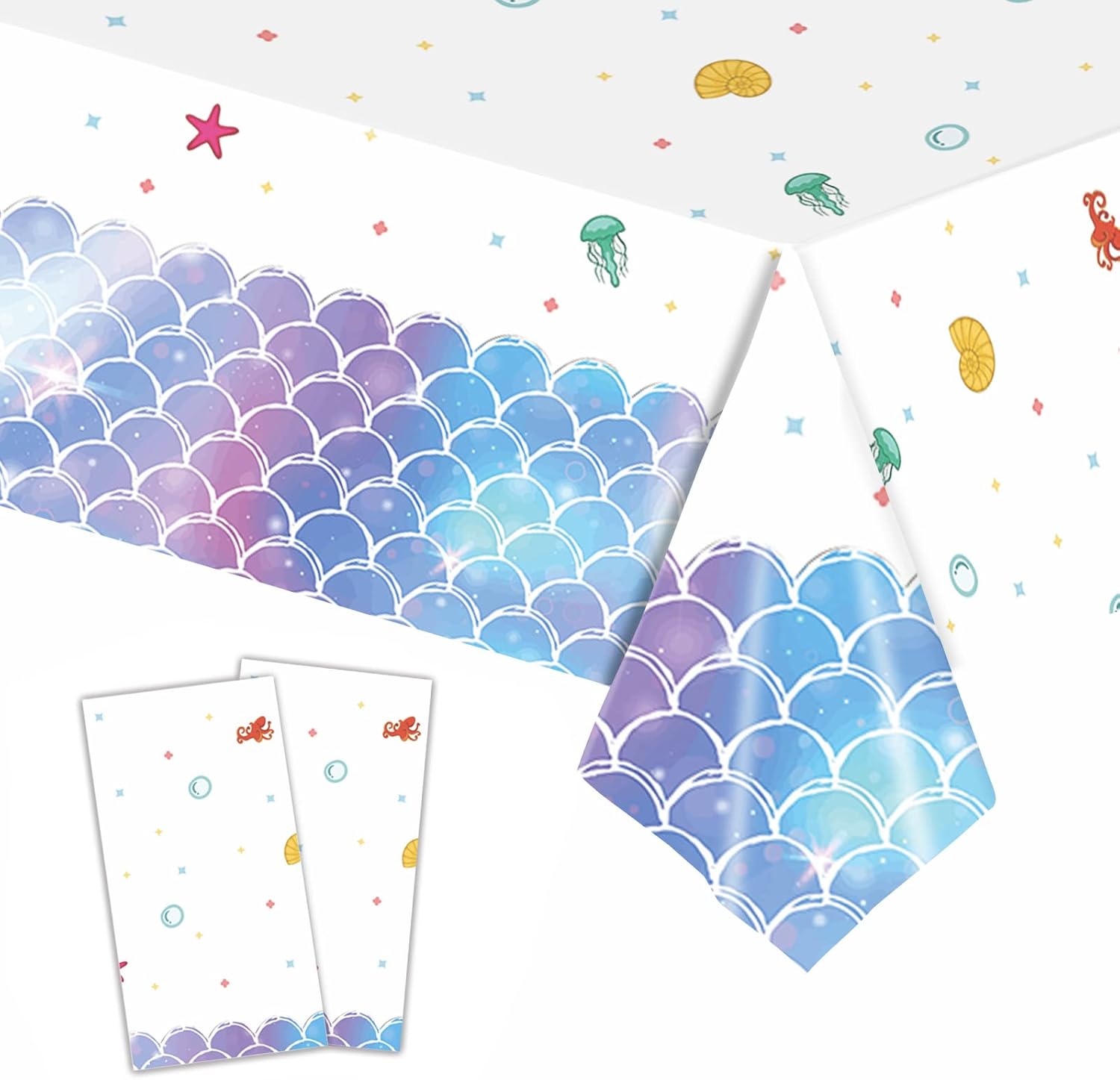 Mermaid Tablecloth Jelly  & Star Fish - Preppy Kids (Grand Bazaar)