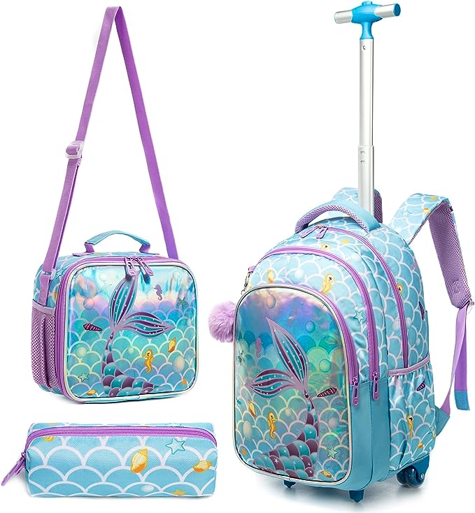 Mermaid Trolley Bag Version 2 - Preppy Kids (Grand Bazaar)