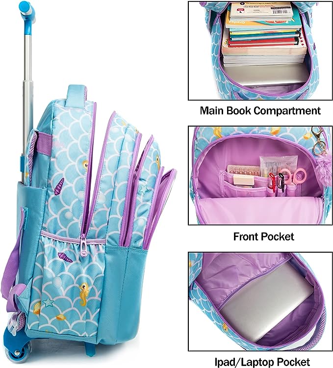 Mermaid Trolley Bag Version 2 - Preppy Kids (Grand Bazaar)