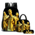 Double side print Fortnite Midas 2nd edition school bookbg backpack set (3PC) (17 inch) - Preppy Kids (Grand Bazaar)