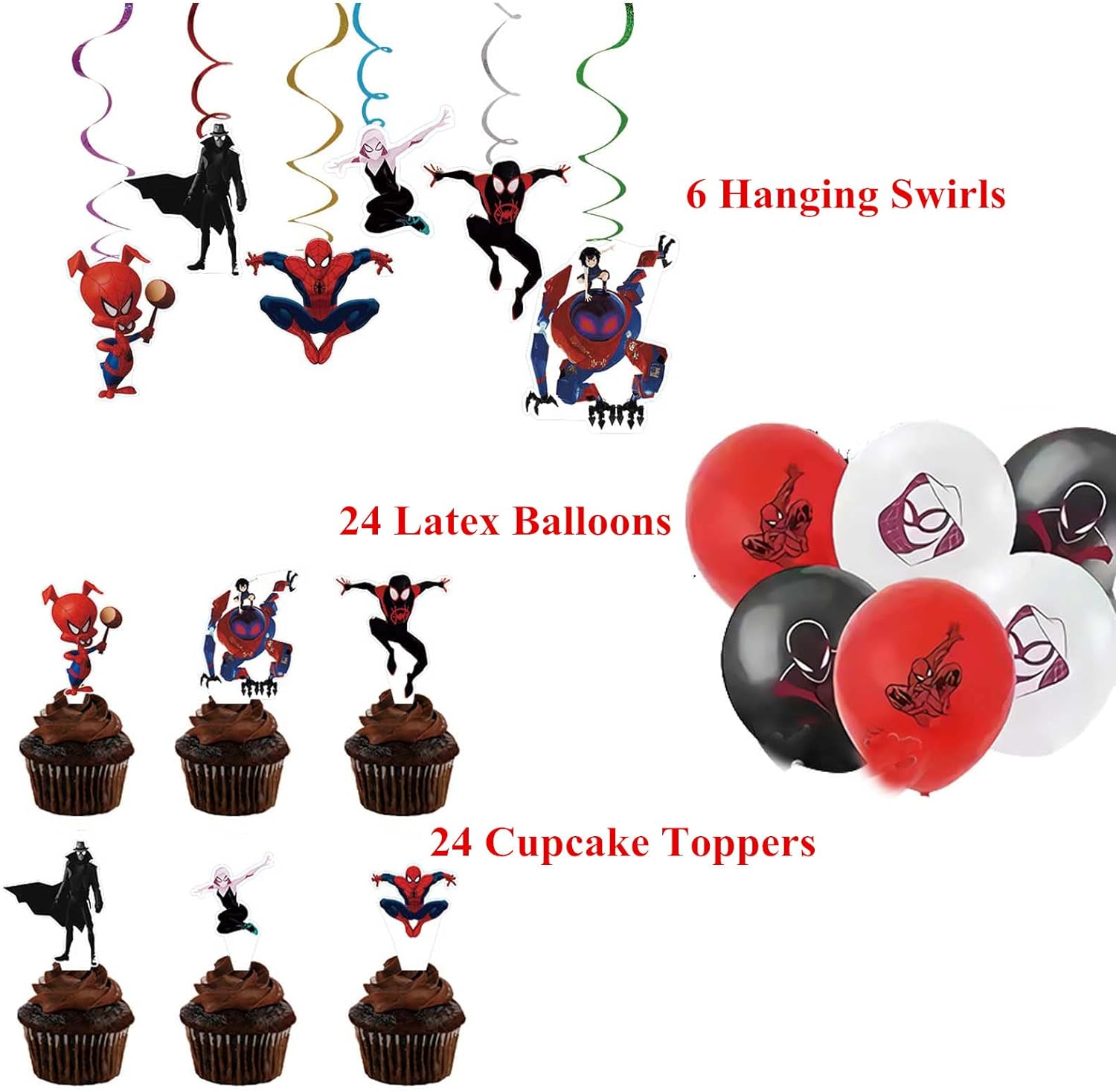 Spiderman MILES MORALES Birthday Party Package - Preppy Kids (Grand Bazaar)