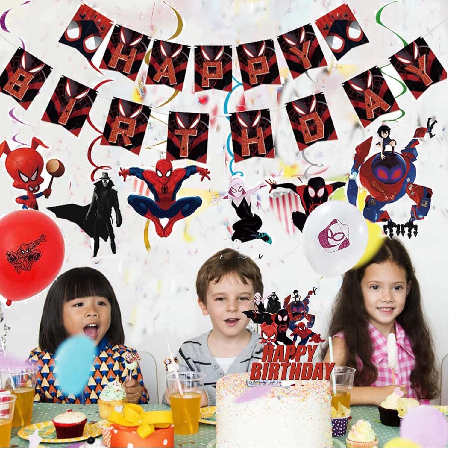 Spiderman MILES MORALES Birthday Party Package - Preppy Kids (Grand Bazaar)