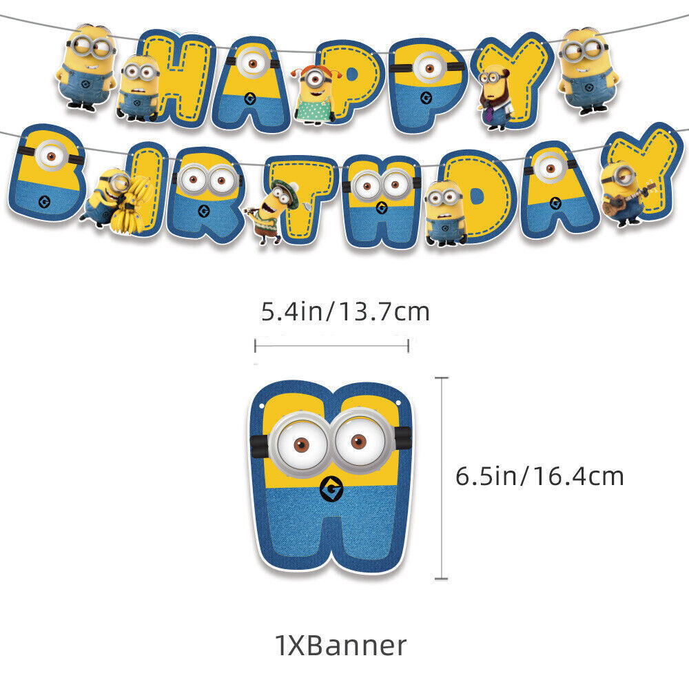 Minions Party Decorations - Preppy Kids (Grand Bazaar)