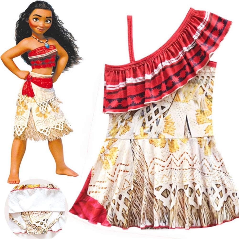 Moana Cosplay Costume outfit dress (Chain not included) - Preppy Kids (Grand Bazaar)
