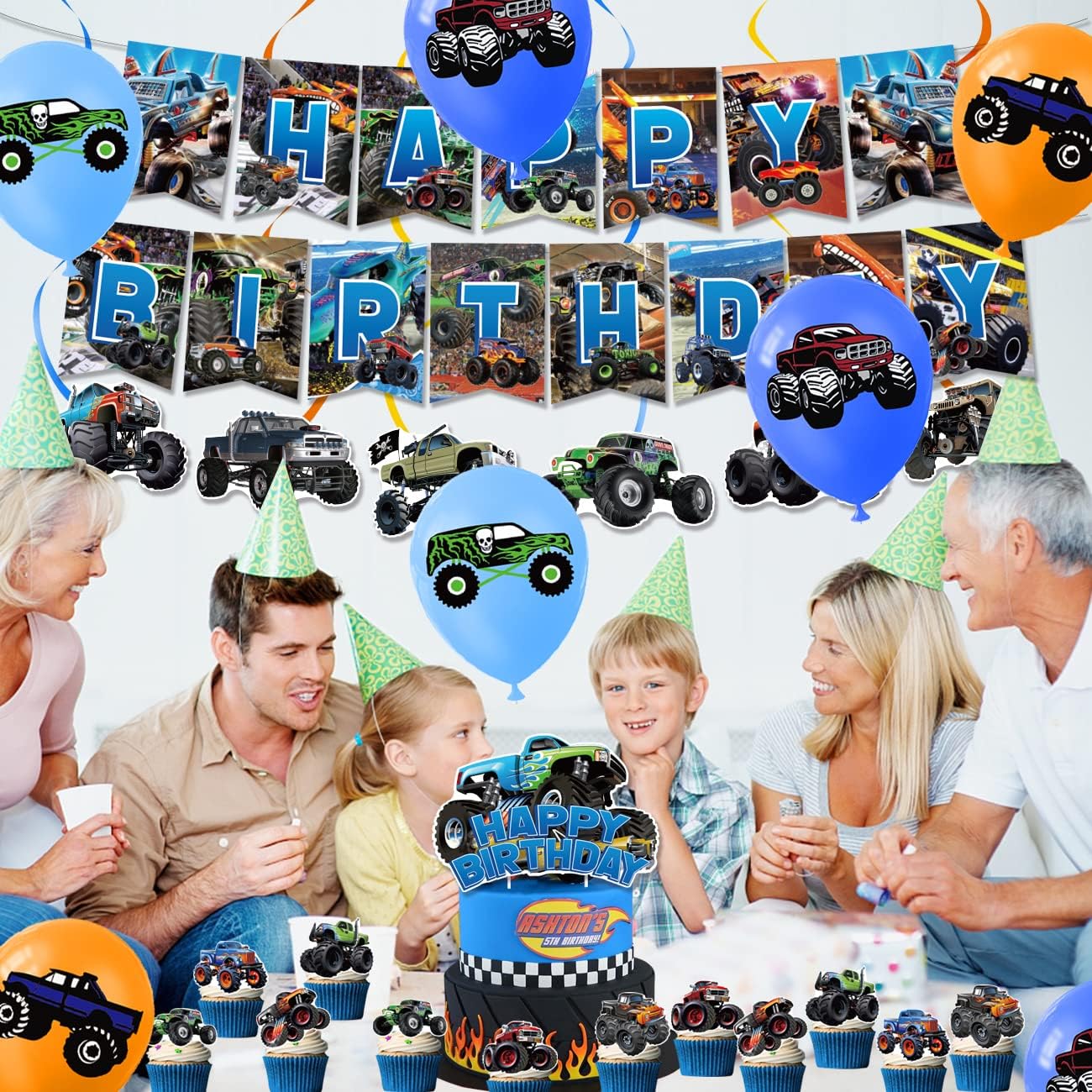 Monster Truck Decorations Version 2 - Preppy Kids (Grand Bazaar)