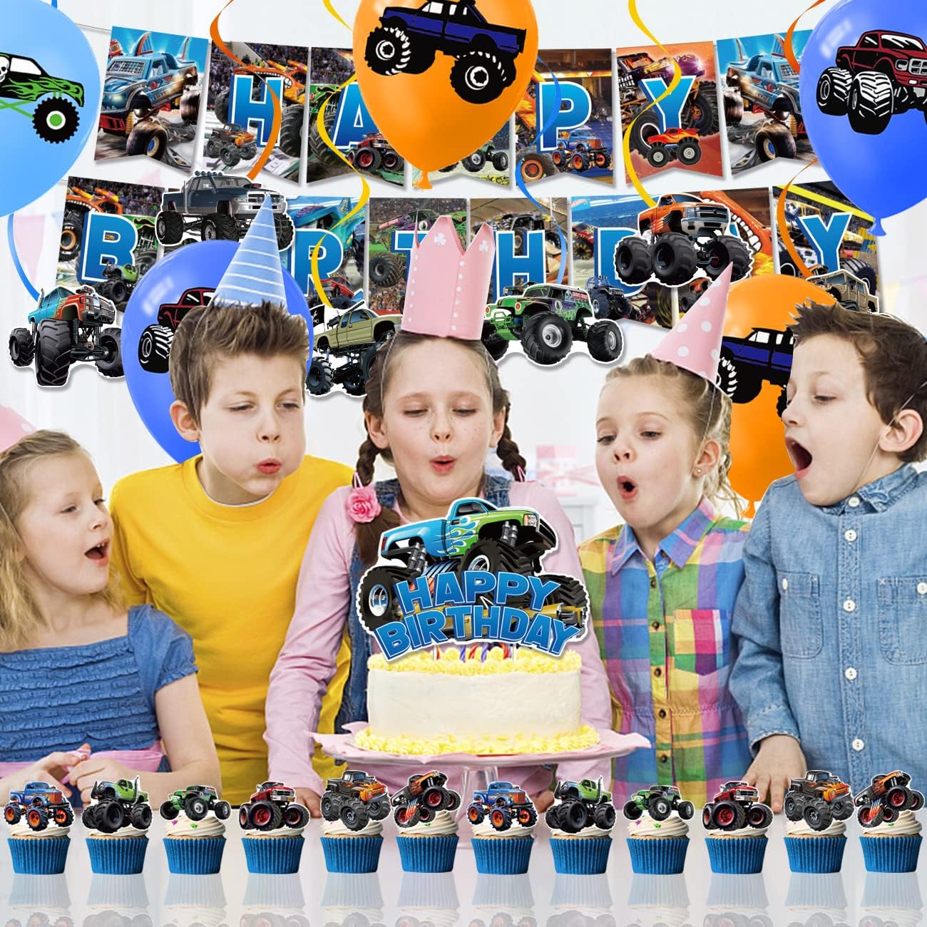 Monster Truck Decorations Version 2 - Preppy Kids (Grand Bazaar)