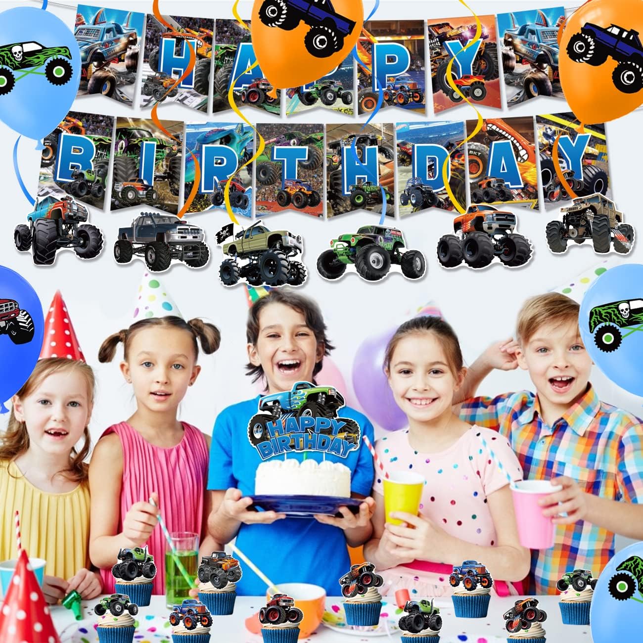 Monster Truck Decorations Version 2 - Preppy Kids (Grand Bazaar)