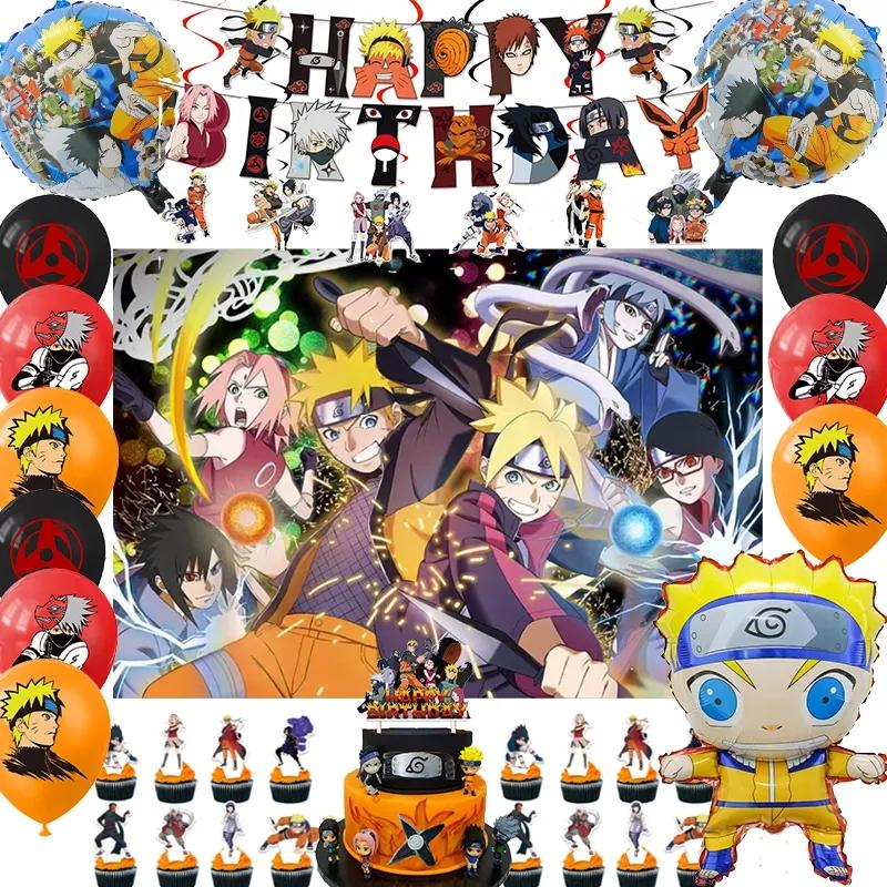 Naruto Ultimate Party Decorations package - Preppy Kids (Grand Bazaar)