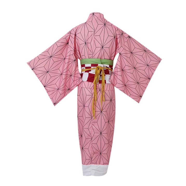 Nezuko Kids to adult sizes Demon Slayer Cosplay costume outfit - Preppy Kids (Grand Bazaar)