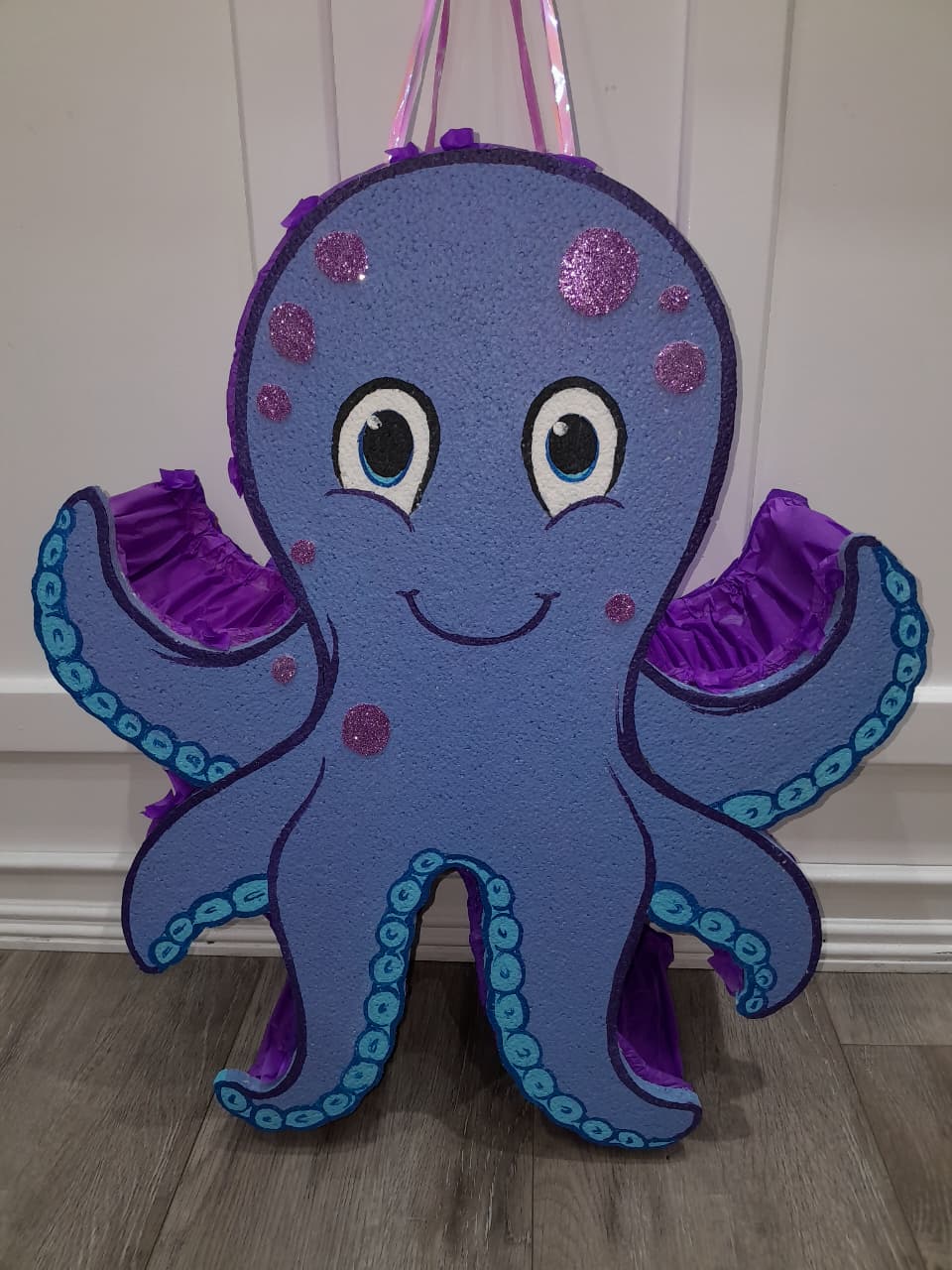 Purple Octopus Pinata