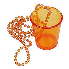 Beaded Shot Glass Necklaces