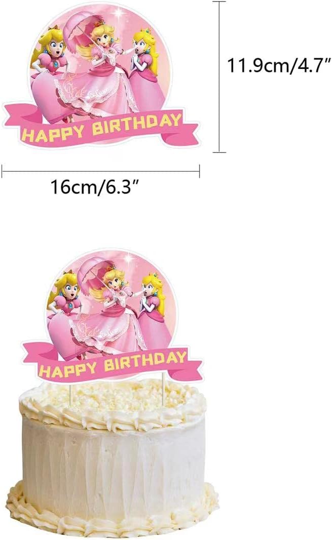 Princess Peach Party Decoration Package (Marios - Preppy Kids (Grand Bazaar)