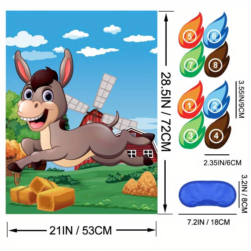 Pin The Tail on the Donkey - Preppy Kids (Grand Bazaar)