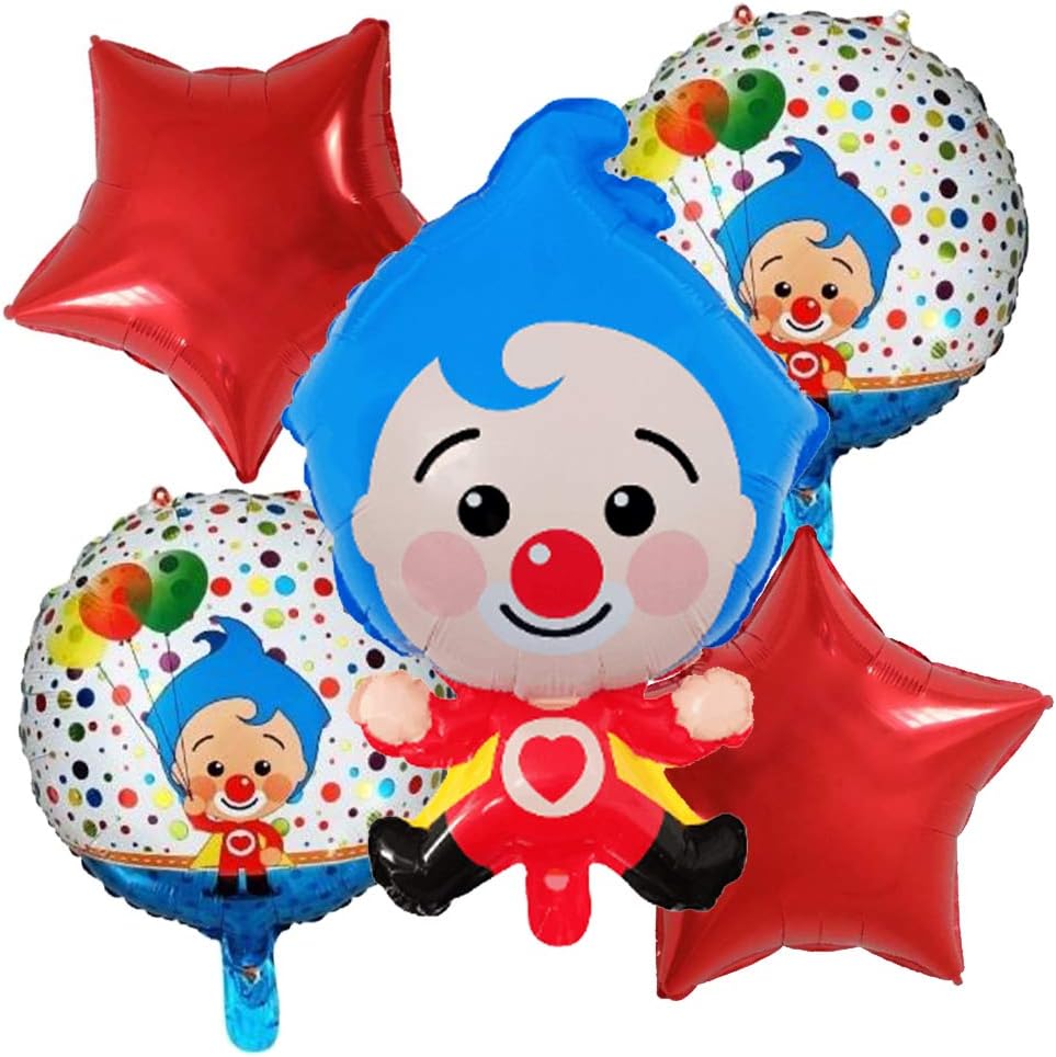 Plim Plim 5PC Foil Balloon - Preppy Kids (Grand Bazaar)