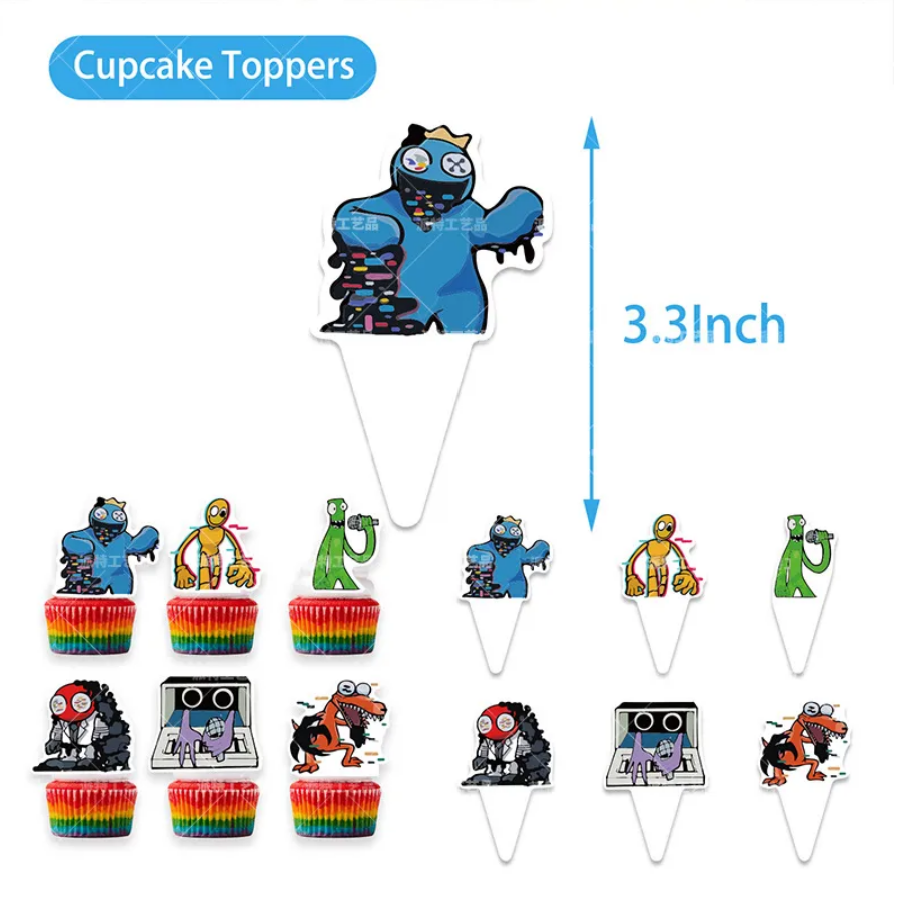 Rainbow Friends Party Decorations package - Preppy Kids (Grand Bazaar)