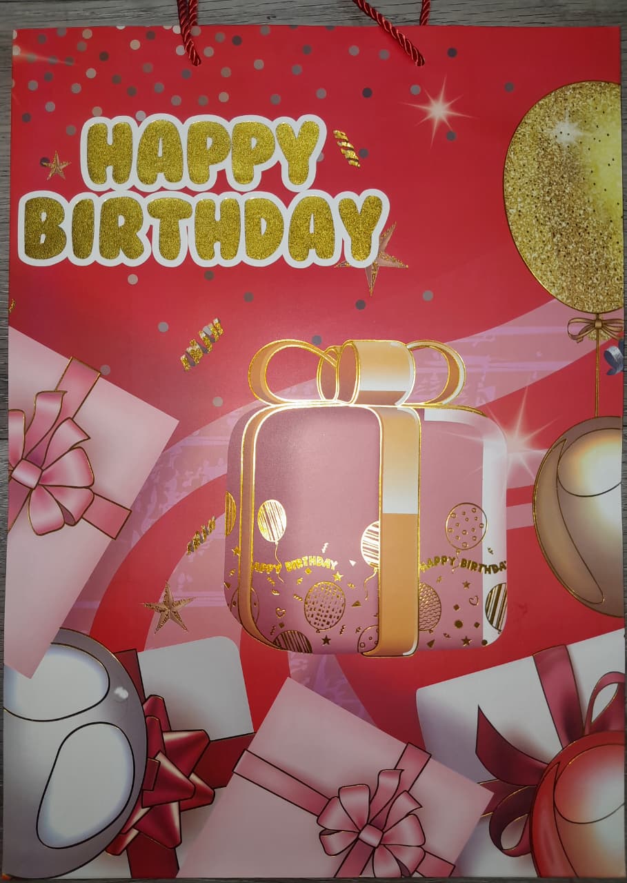Happy Birthday Large Gift Bag