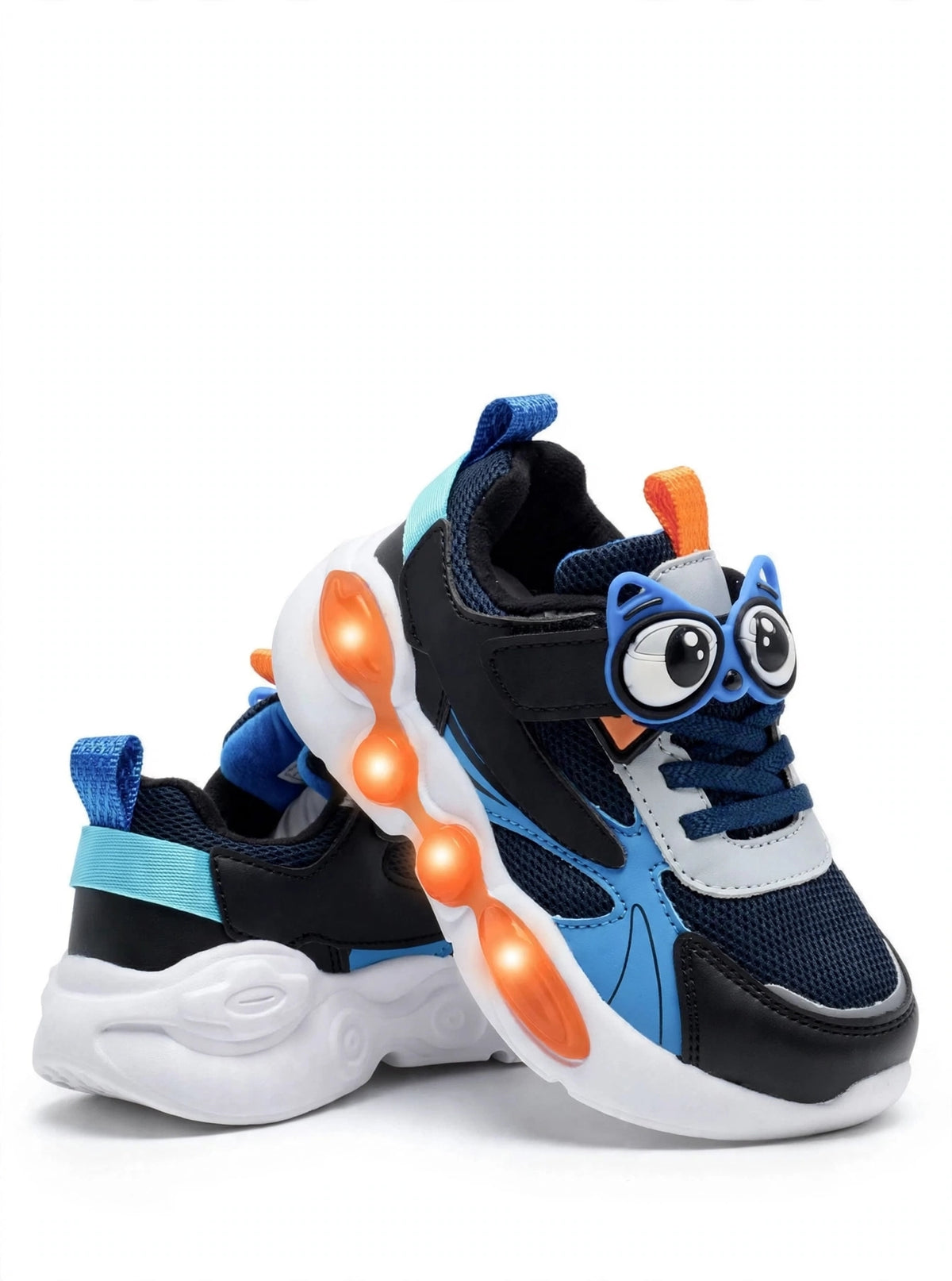 Bless Box Sneakers with Funny Cat Eyez (light up)