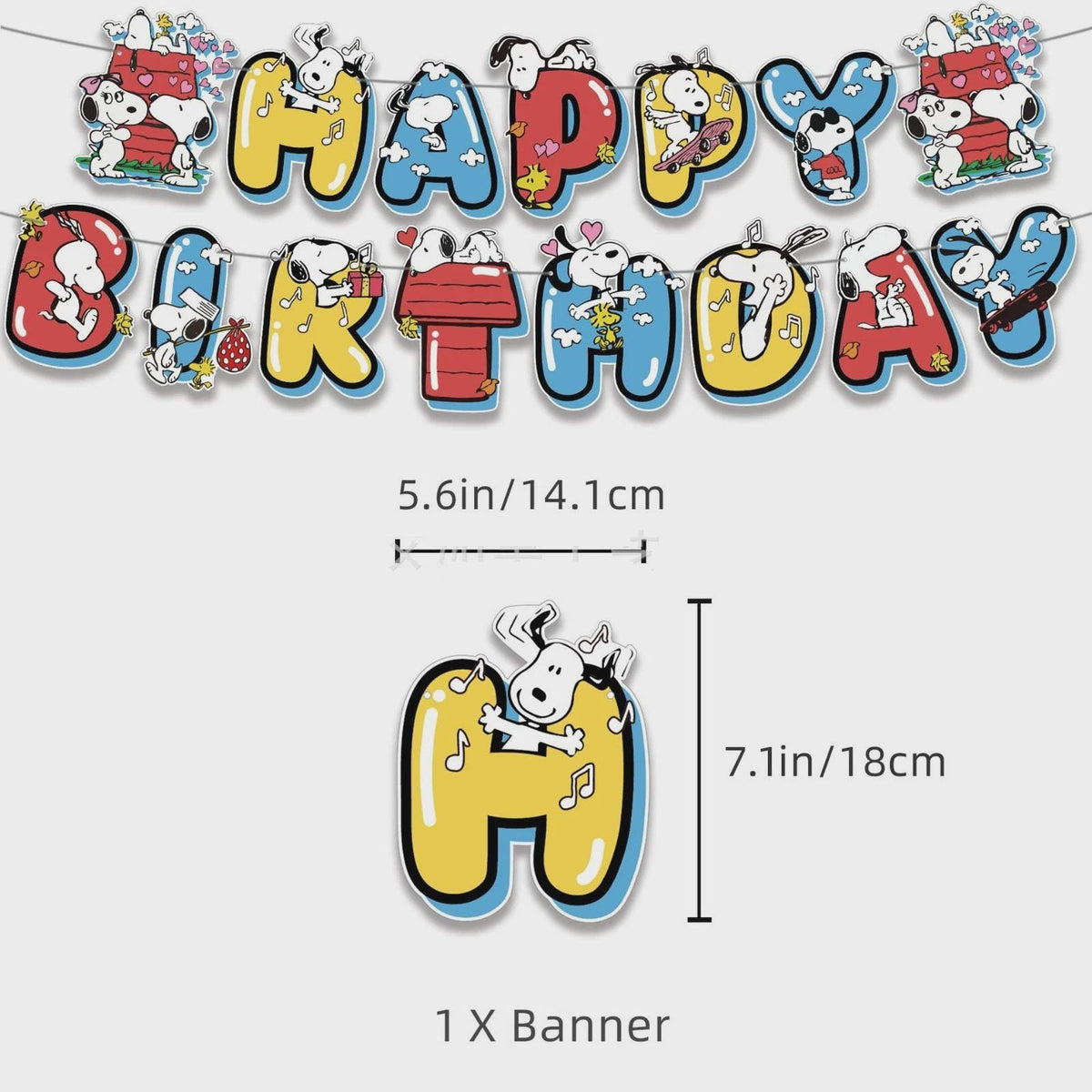 Snoopy Birthday party package