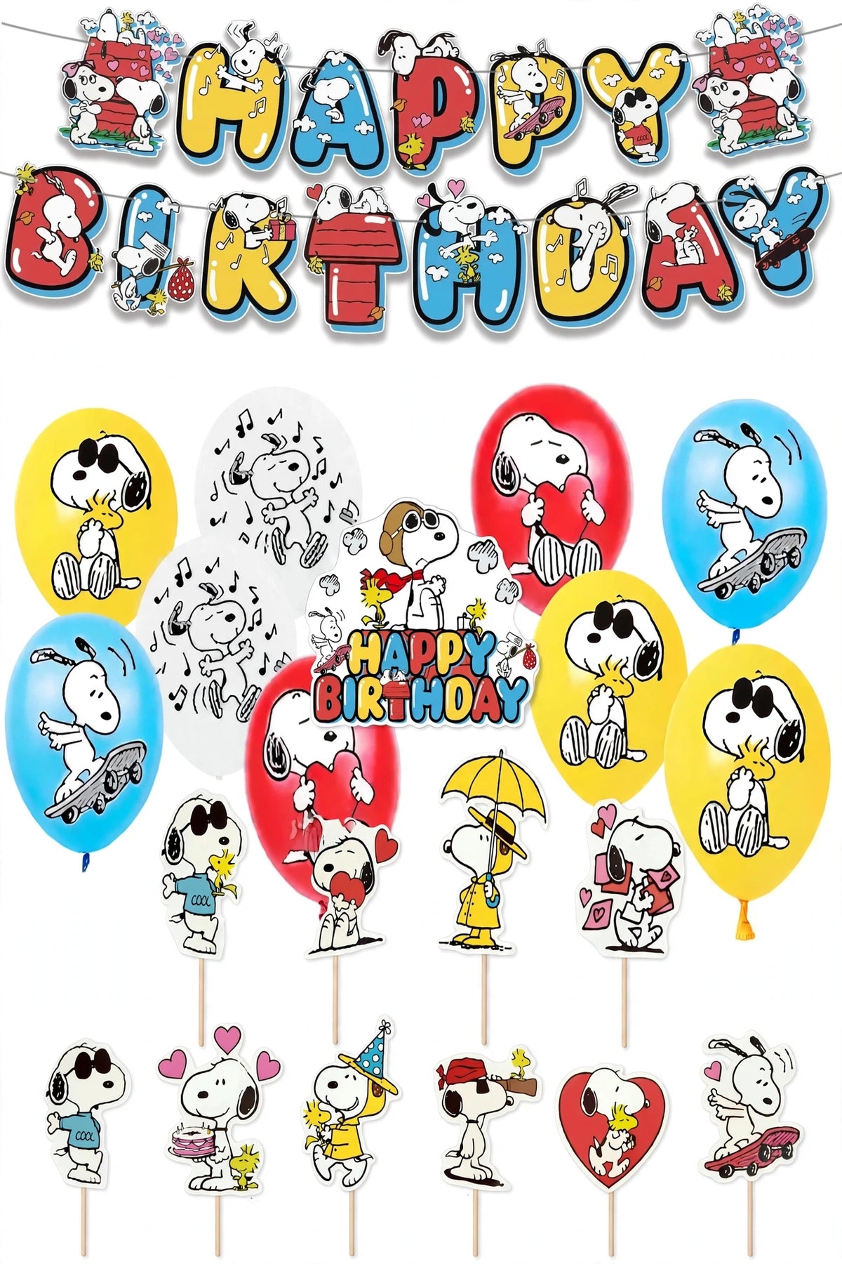 Snoopy Birthday party package