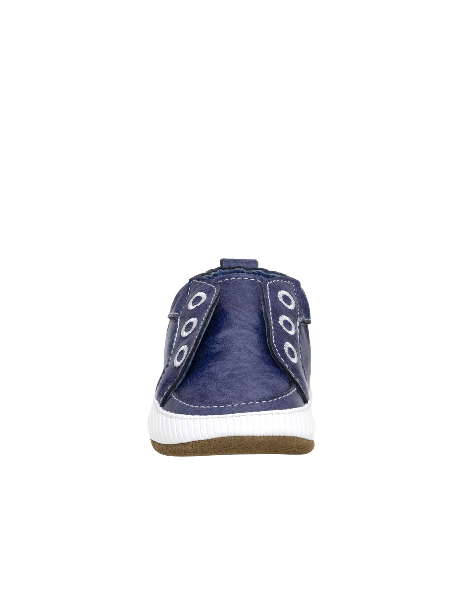 Robeez navy soft soles baby shoes