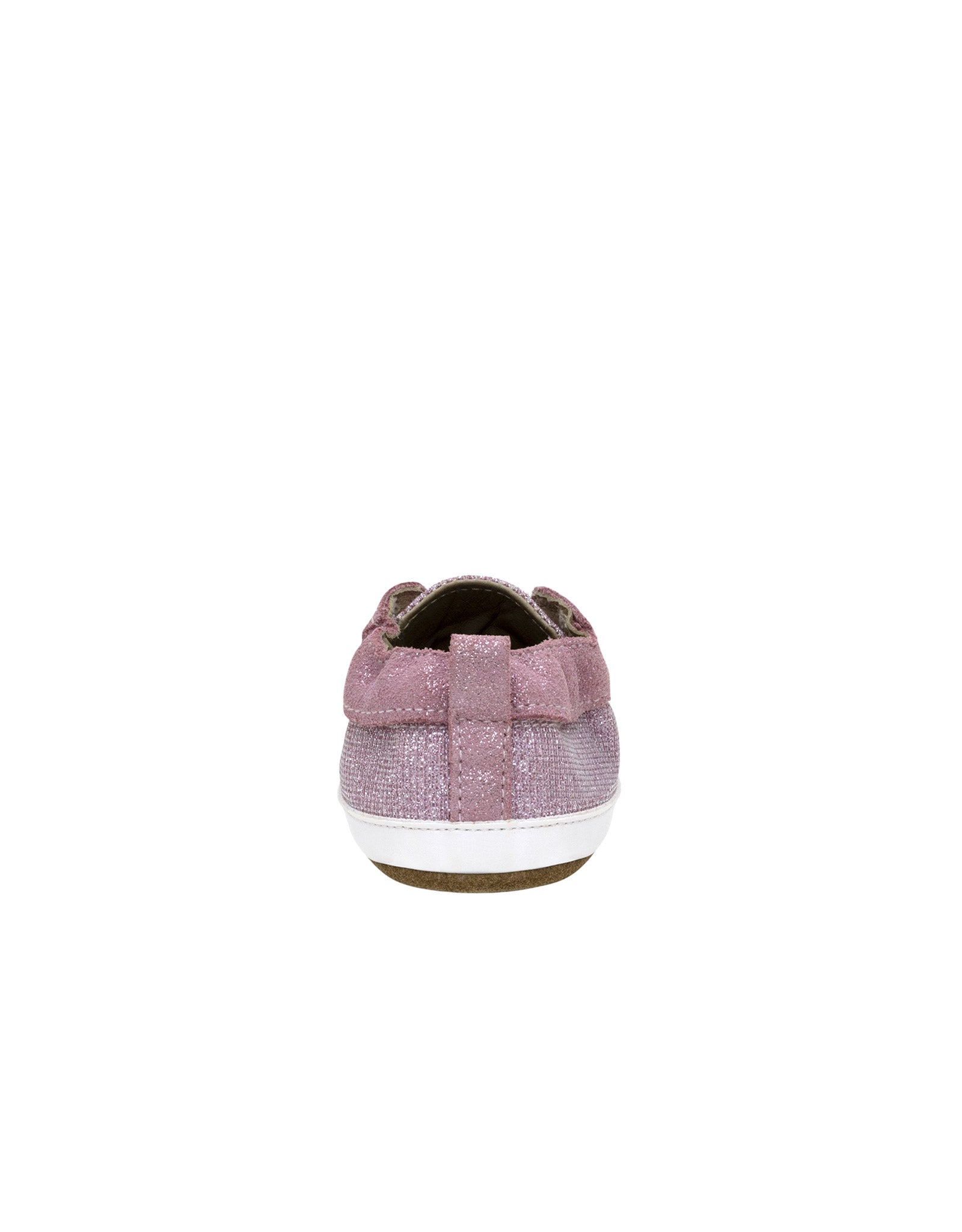 Robeez pink glitter soft soles shoes