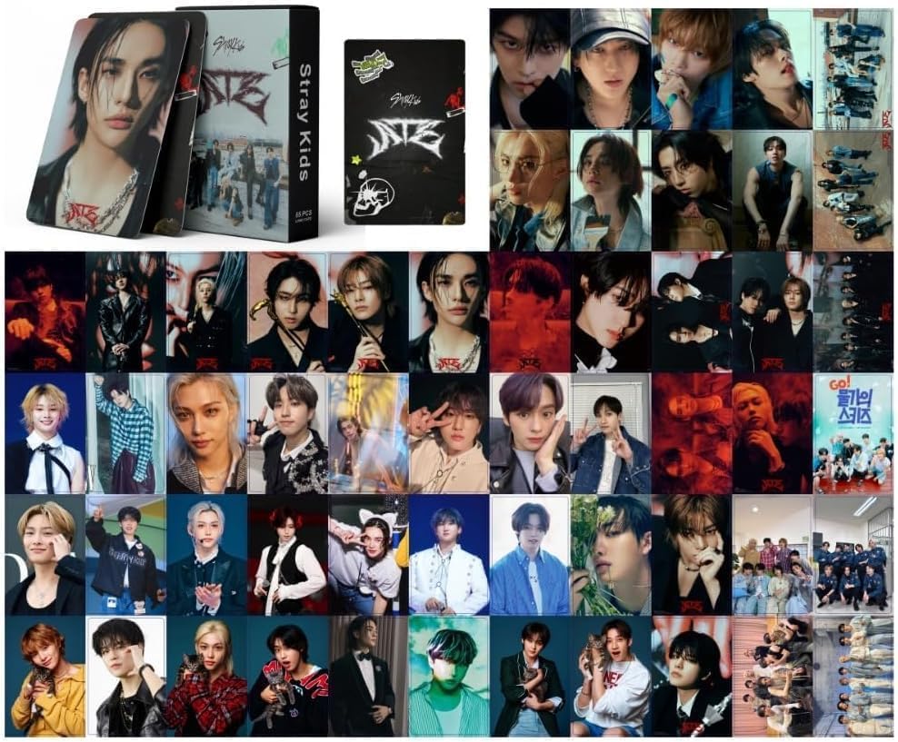 Kpop Stray Kids 55pcs Lomo Cards