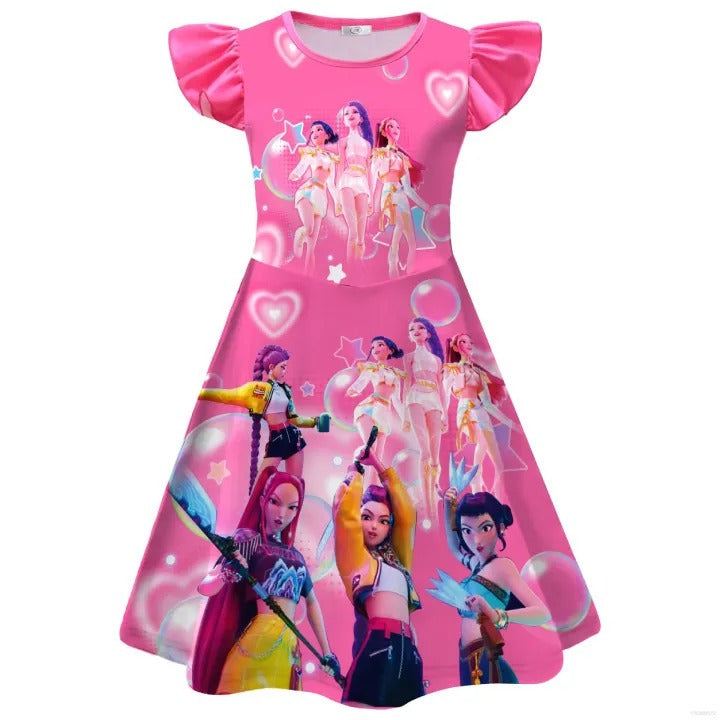 Kpop Demon Hunter Huntrix Dress