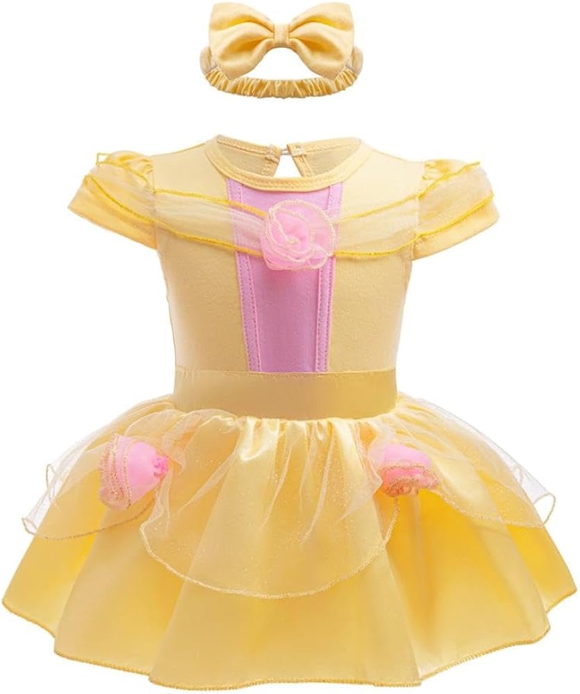 Princess Belle Baby Dress/ Costume