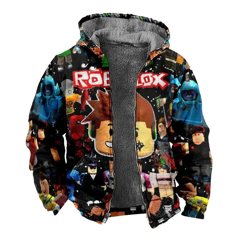 Roblox Dimensional Winter ZIpper Hoodie - Preppy Kids (Grand Bazaar)