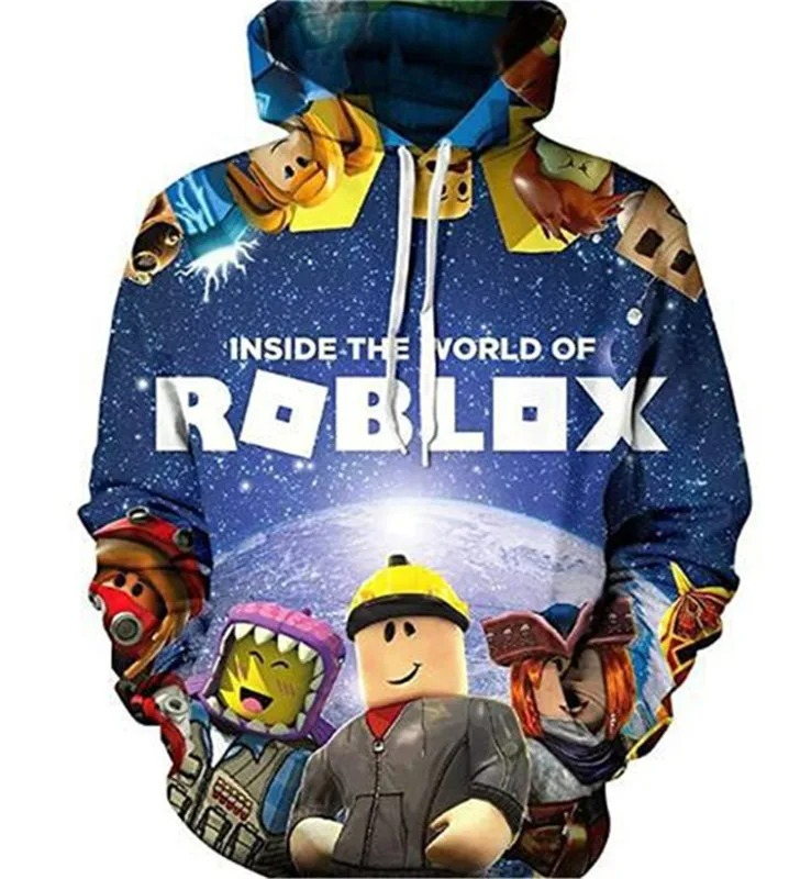 ROBLOX Inside the World Zipper 3D Hoodie - Preppy Kids (Grand Bazaar)
