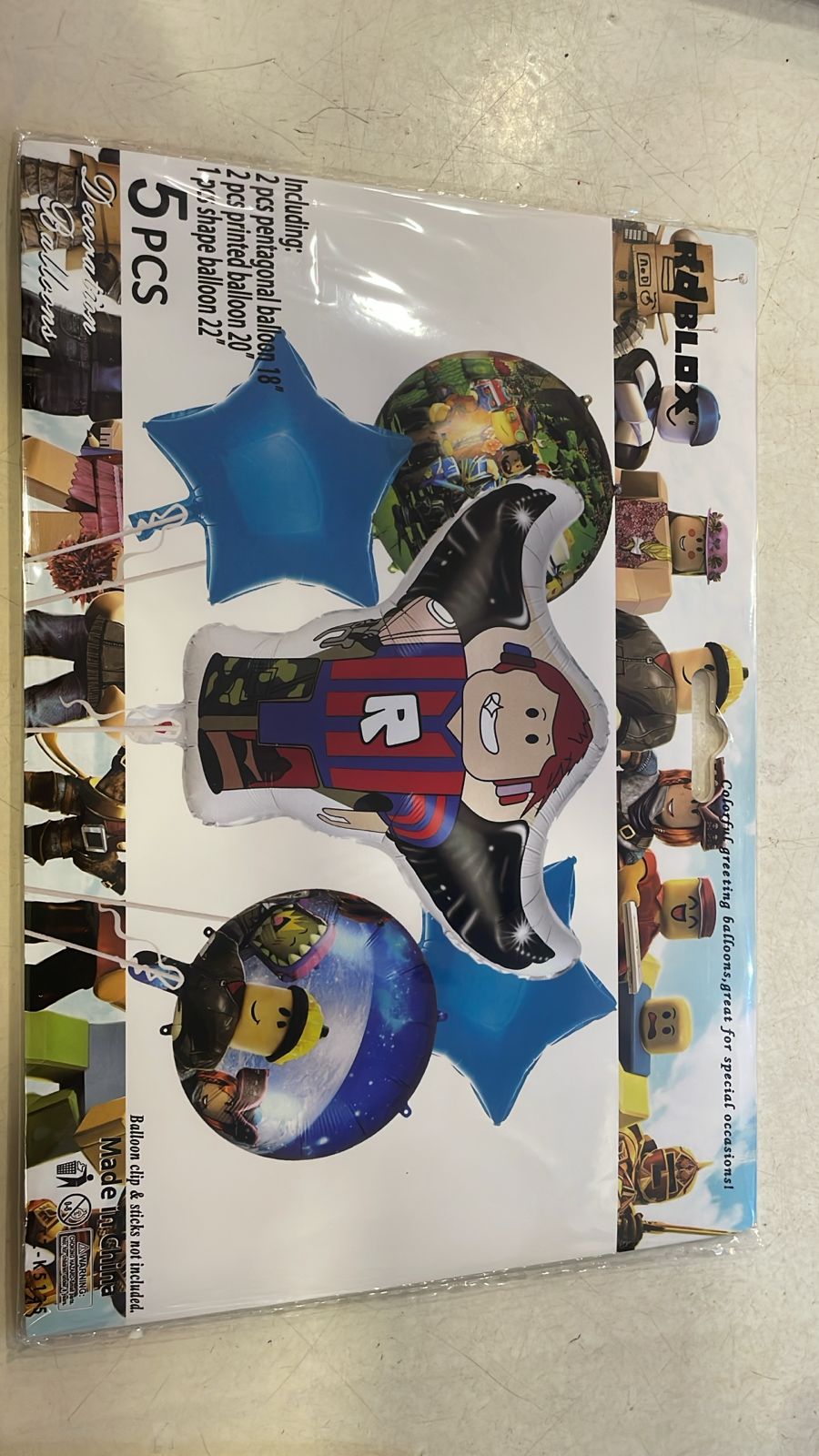 Roblox 5pc Balloon