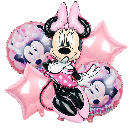 Minnie Mouse 5pc Balloon Set - Preppy Kids (Grand Bazaar)