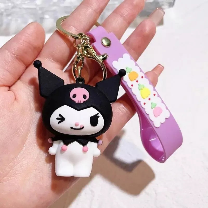 Sanrio Kuromi Key Chain Design 6 - Preppy Kids (Grand Bazaar)