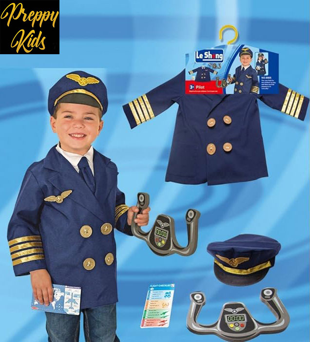 Pilot cosplay outfit career day costume Preppy Kids Trinidad