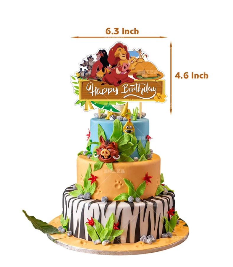 Lion King Party Decorations Version 2 - Preppy Kids (Grand Bazaar)