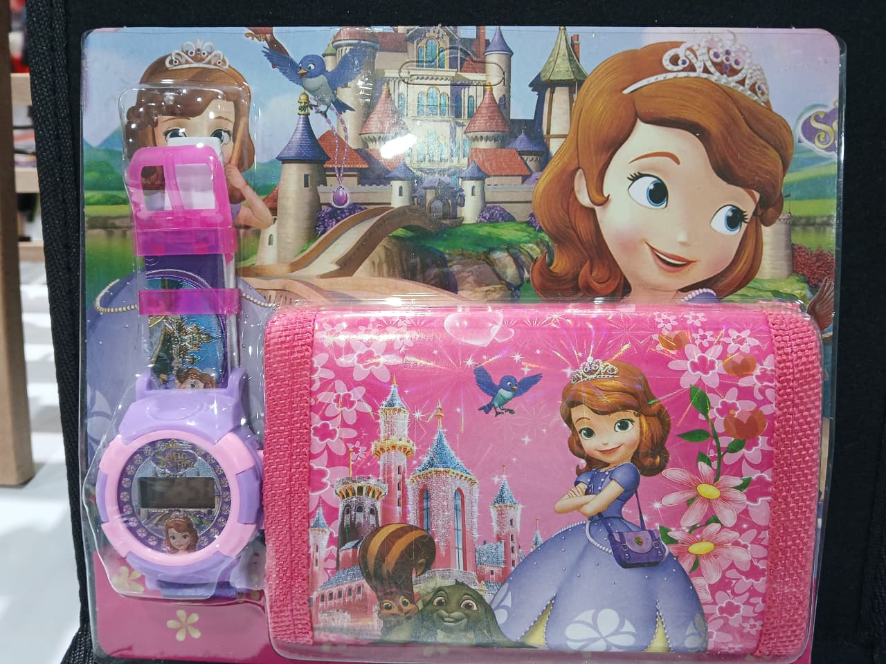 Princess Sofia Watch and wallet set