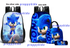 Sonic 2 Side Backpack Bookbag 3pc set - Preppy Kids (Grand Bazaar)