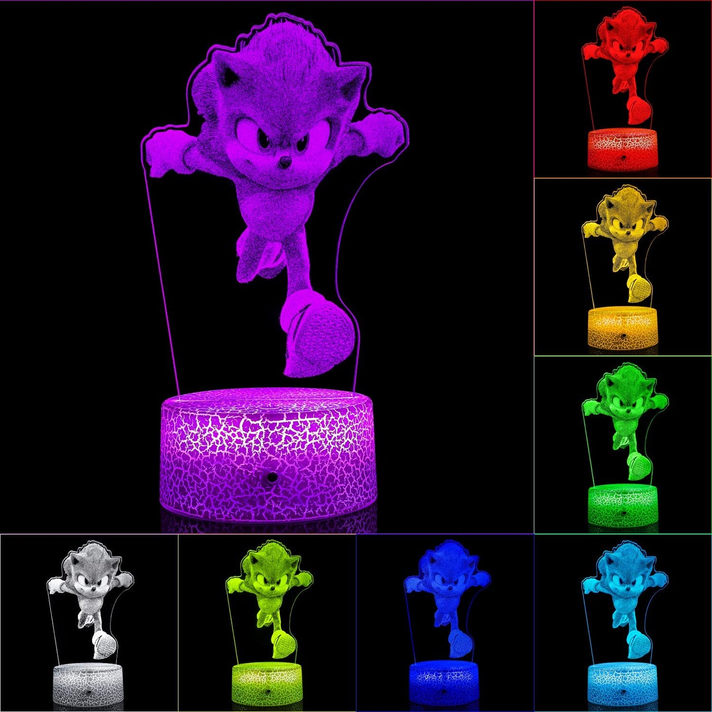 Sonic Fury Night (16 Colors Changing)