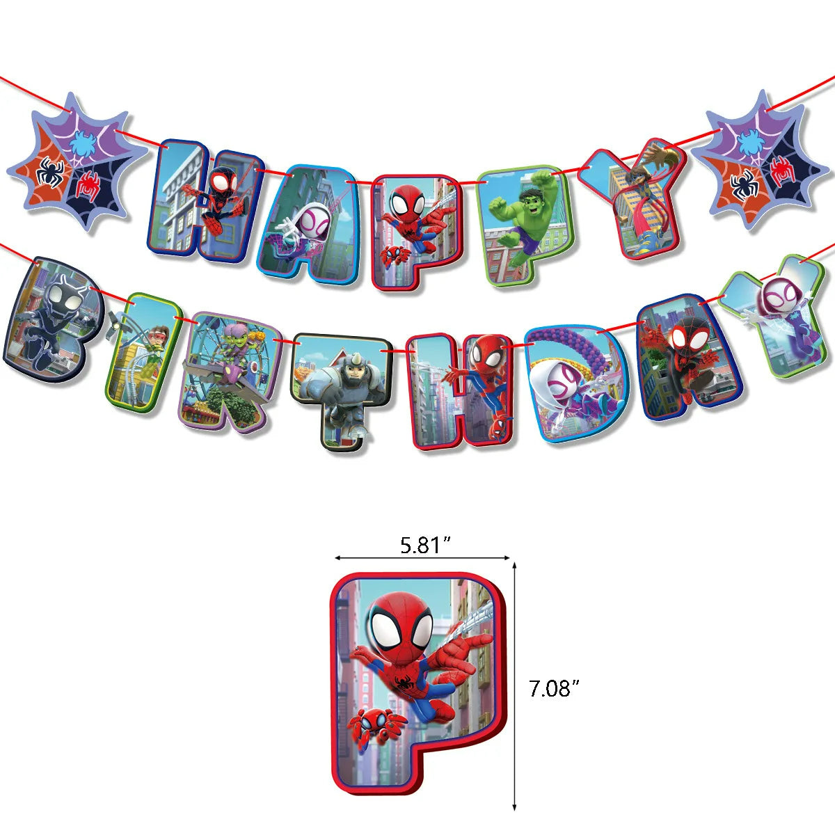 Spiderman Spidey and Friends Party package - Preppy Kids (Grand Bazaar)