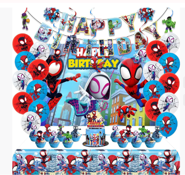Spidey and His Amazing Friends Party Package