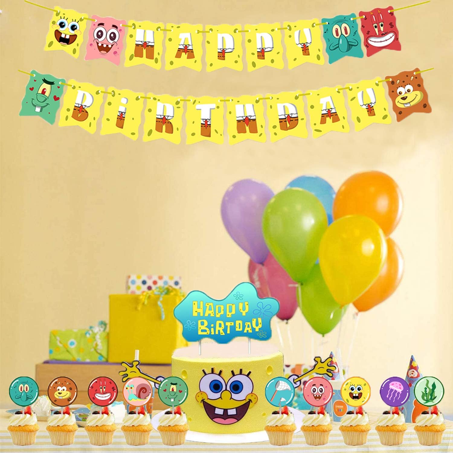 Sponge Bob Decoration package - Preppy Kids (Grand Bazaar)