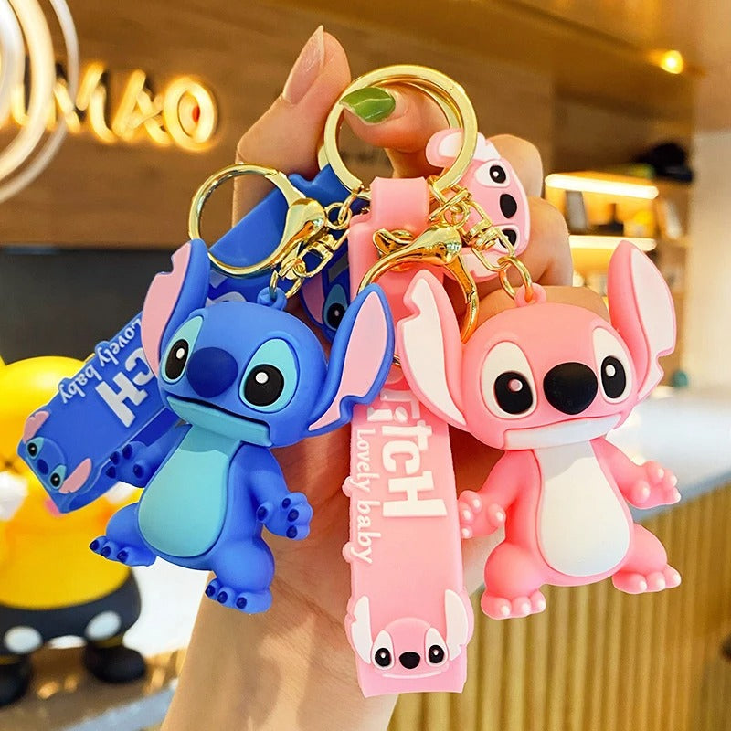 Stitch Angel Keychains