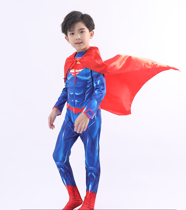 Kids Superman Cosplay Costume