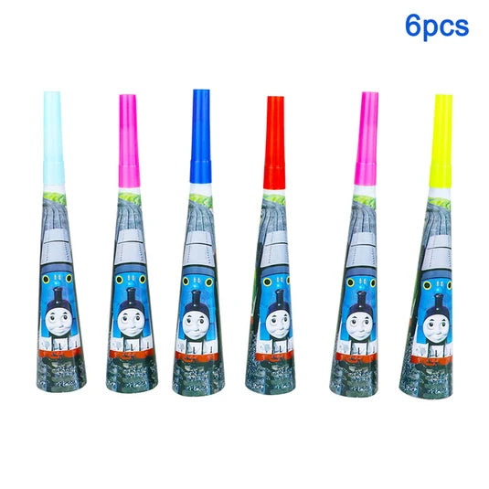 Thomas the Train Party Long Blowers (6 PCS)