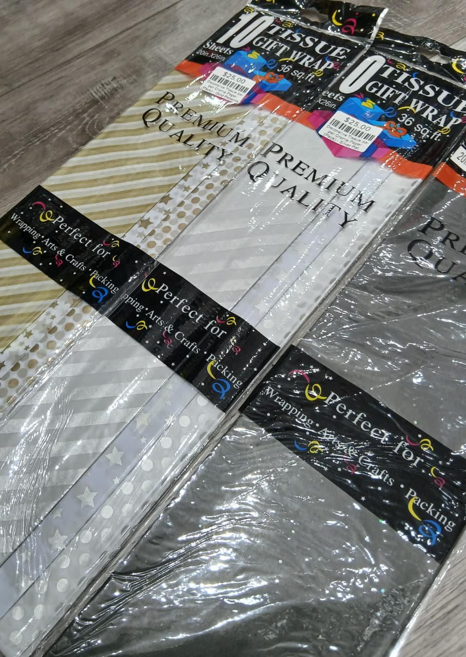 Decorative Tissue paper Creme Paper (Pack)